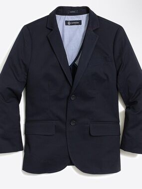 Crewcuts Navy Thompson Suit Jacket Navy Dark Pacific